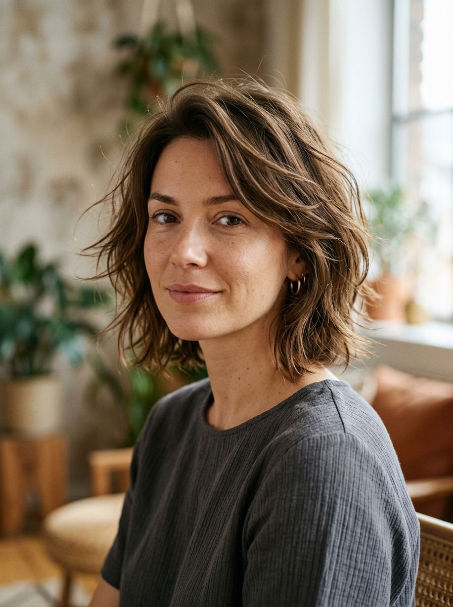 Soft Undone Stufenschnitt kurz - Stufenschnitt kurz